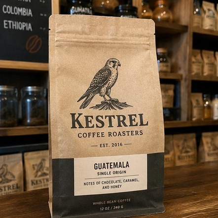 Customized mylar bags for coffee and tea roasters