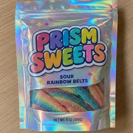 Holographic Mylar Bags